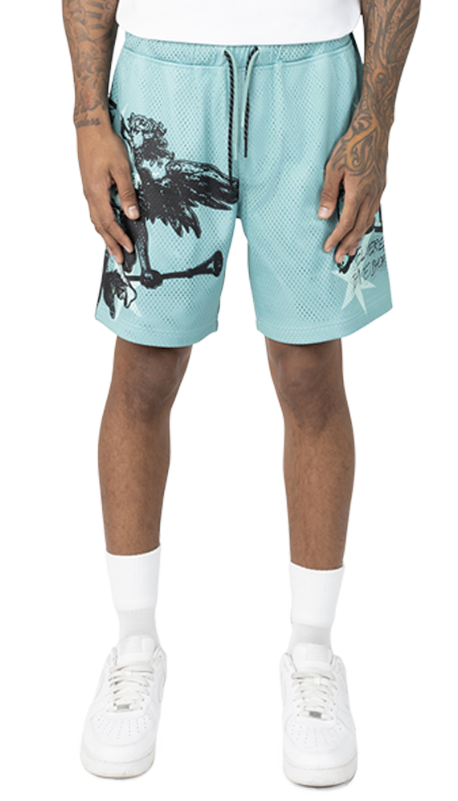 Smoke Rise Lounge Mesh Shorts "Green"