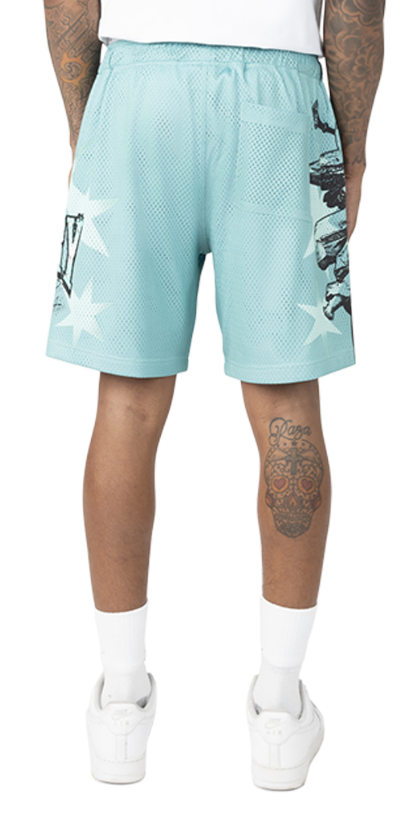 Smoke Rise Lounge Mesh Shorts "Green"