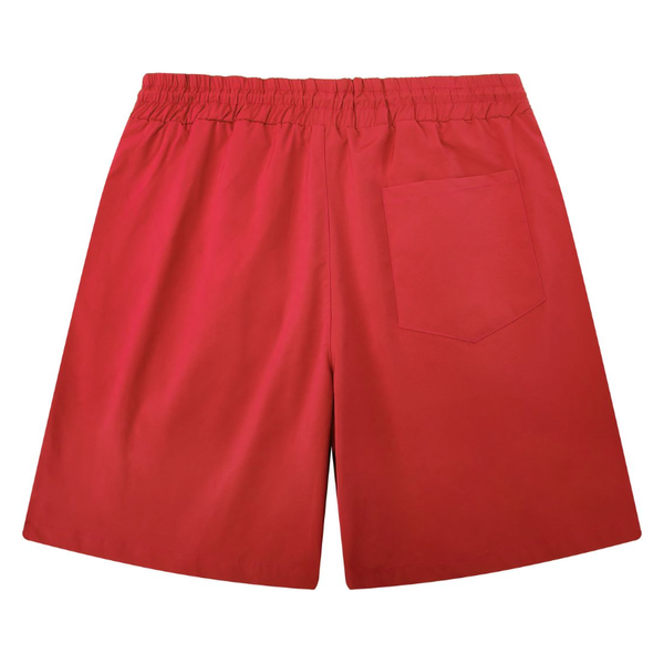 Campus Goods La Vida Nylon Shorts "Red"