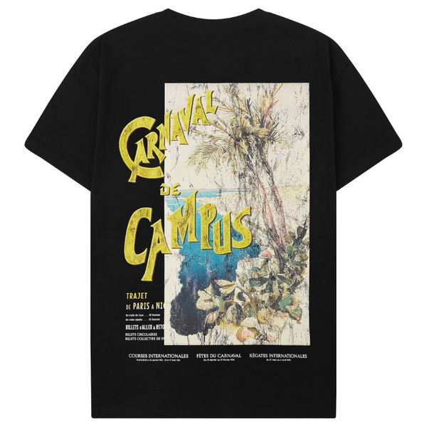 Campus Goods Carnival Cropped Tee "Black"