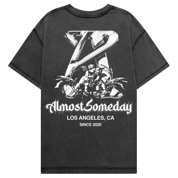 Almost Someday Platinum Tee "Black"