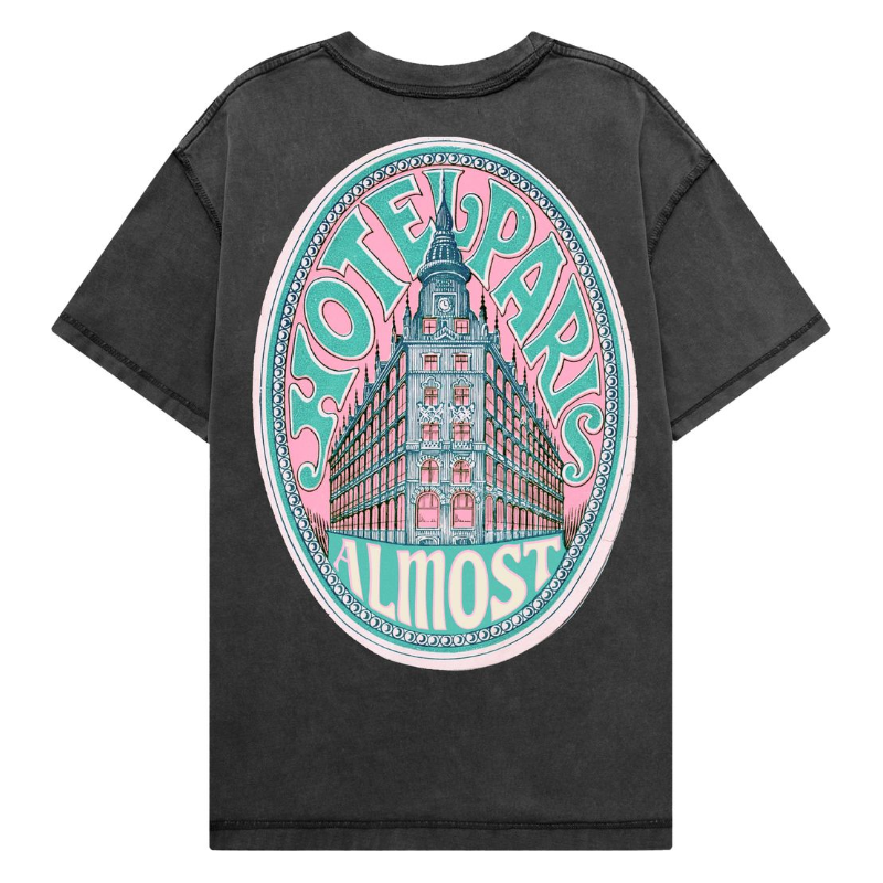 Almost Someday Prague Tee "Black"