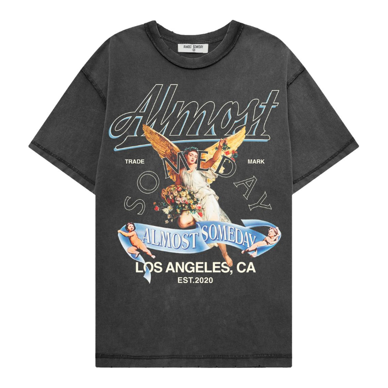 Almost Someday Archangel Tee "Black"