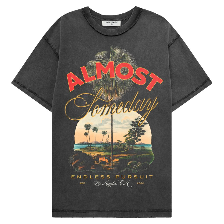 Almost Someday Daydream Tee "Black"
