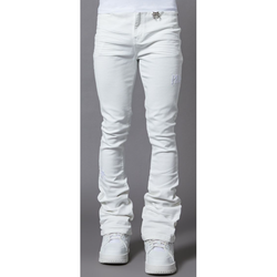 PainLab Stacked Denim Jeans "White"