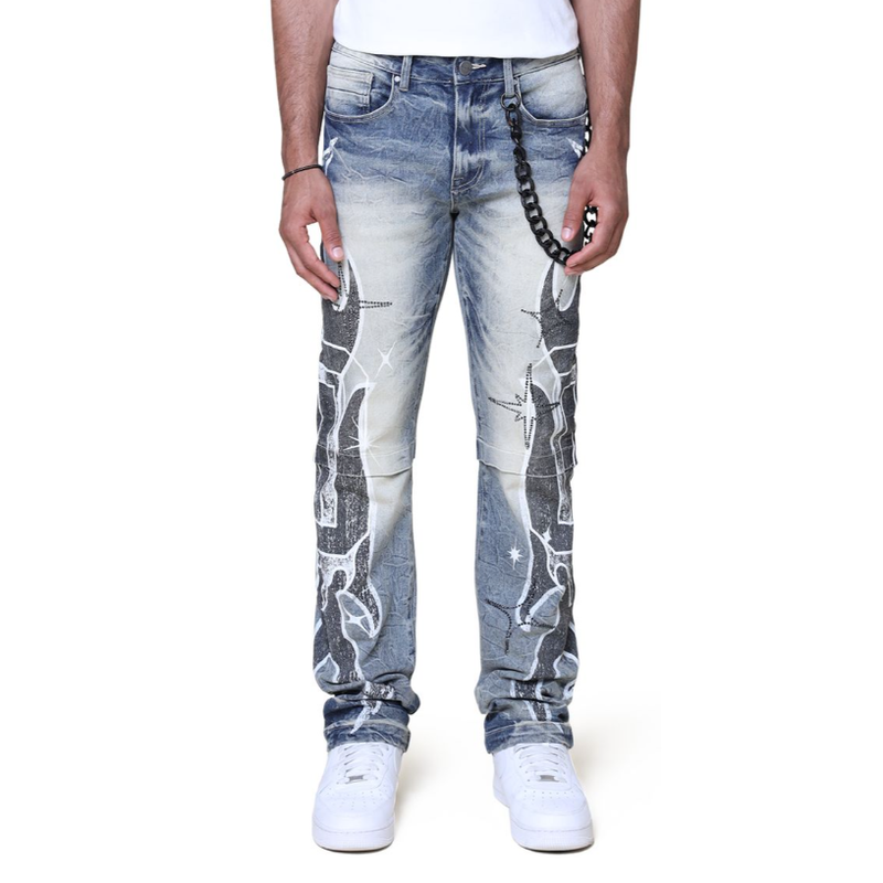 Smoke Rise Unbreakable Jeans "Hazel Blue"