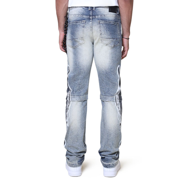 Smoke Rise Unbreakable Jeans "Hazel Blue"