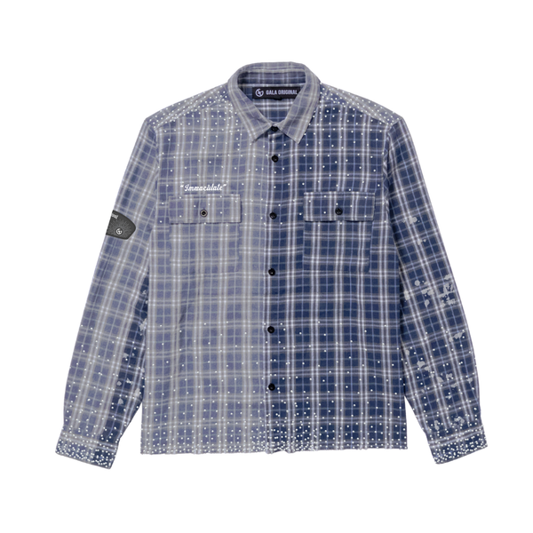 Gala Original Immaculate Flannel Shirt "Bleached Navy"