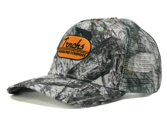 TRNCHS 5 Panel Trucker Hat "Camo"