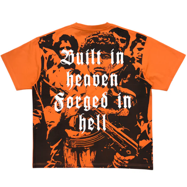 TRNCHS Hellbound Glory Tee "Orange"