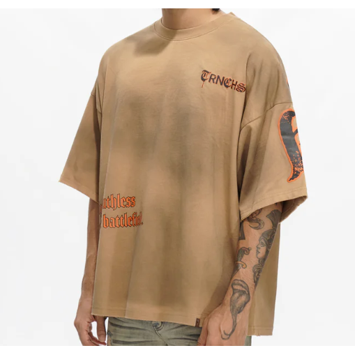 TRNCHS Ruthless Soil Tee "Vintage Brown"