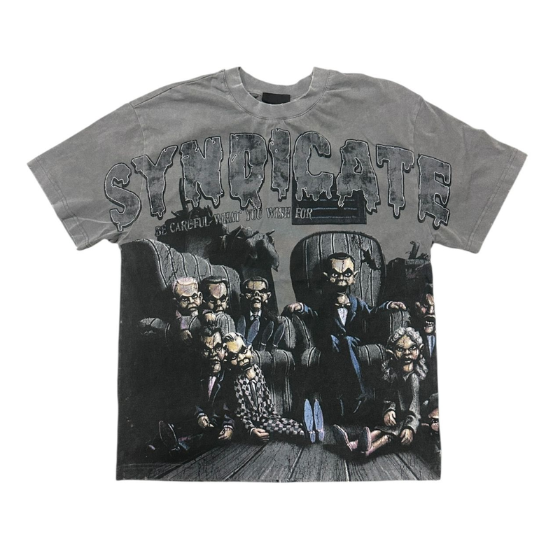 Syndicate Wishes Tee "Grey Wash"