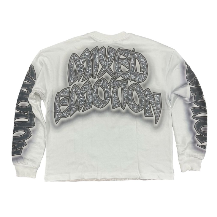 Mixed Emotion Resurrection L/S Tee "White"