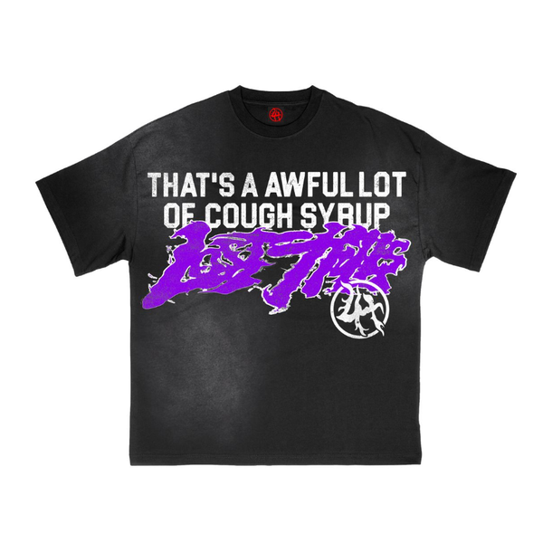 Lost Hills x  That's A Awful Lot Of Cough Syrup Tee "Black"