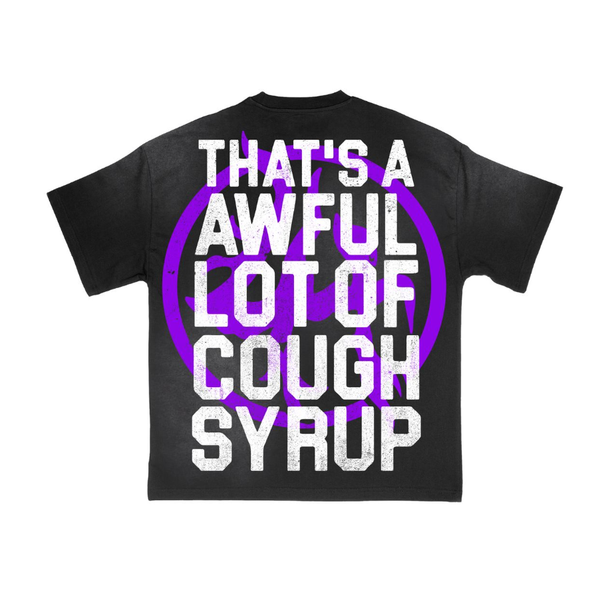 Lost Hills x  That's A Awful Lot Of Cough Syrup Tee "Black"