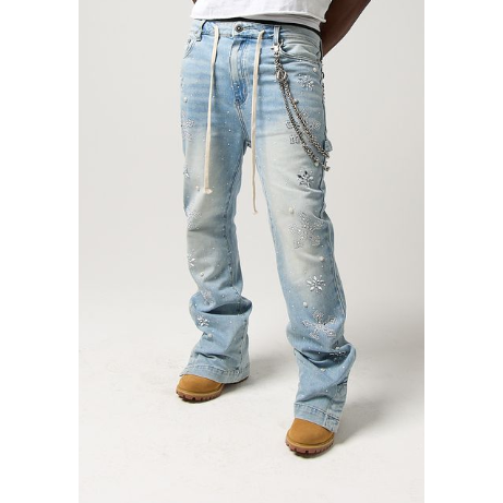 Duaa Righteous Mineral Denim Jeans "Blue"