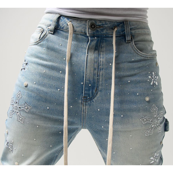 Duaa Righteous Mineral Denim Jeans "Blue"