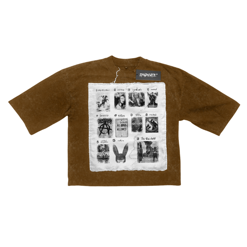 Syndicate Anarchy Tee "Brown"