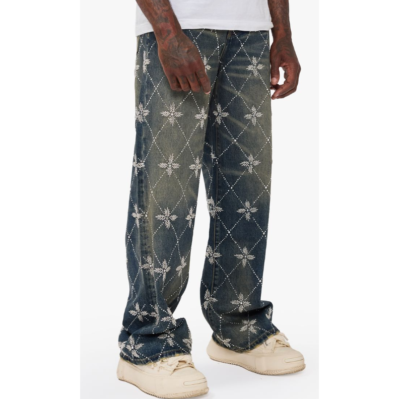 Valabasas Zodiac Baggy Jeans "Vintage Blue"