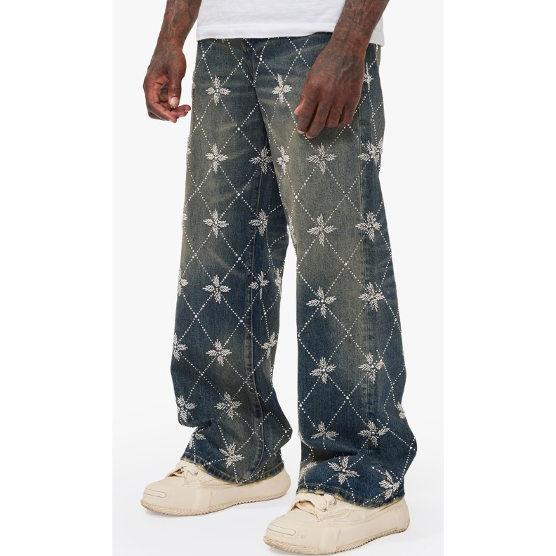 Valabasas Zodiac Baggy Jeans "Vintage Blue"