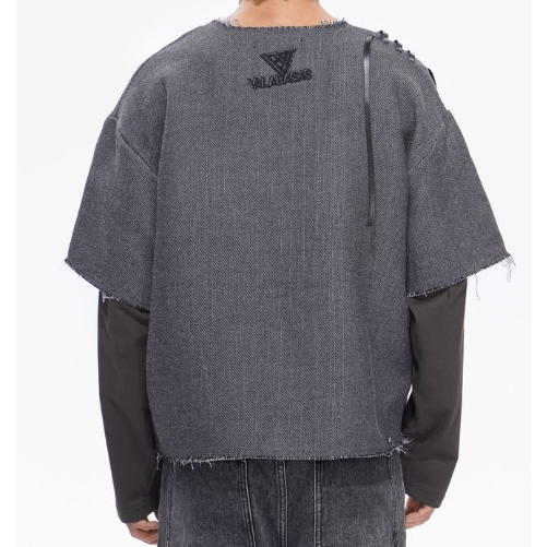 Valabasas Scripted Layered L/S Tee "Grey"