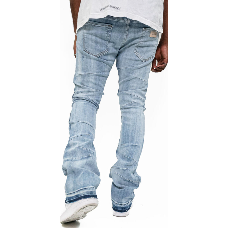 Golden Denim Playa Stacked Jeans “ Light Blue”