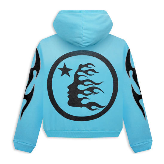 Hellstar Studios Zip Hoodie "Blue"