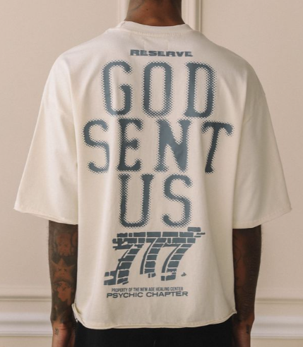 Reserve God Sent Us Tee “Bone”