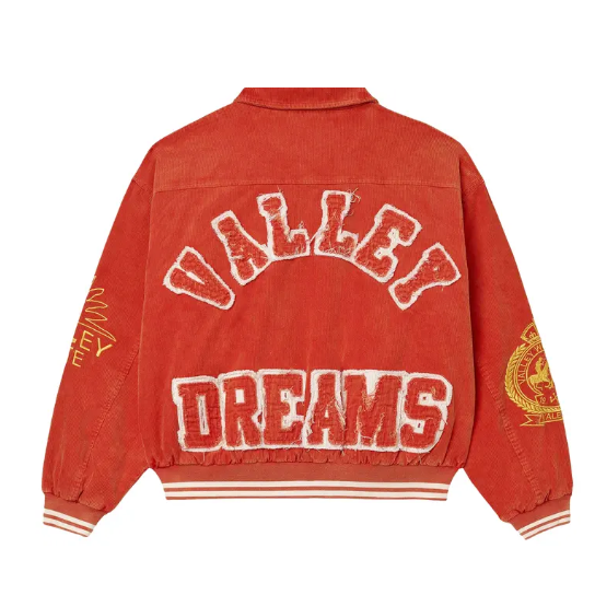 Vale Collage Souvenir Varsity Jacket