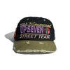 Up7Skate International Street Team Snapback Hat "Olive/Black"