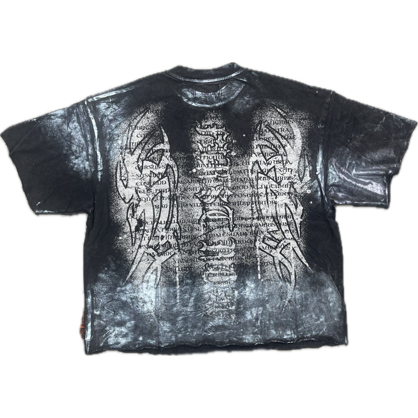 First Row Iridescent Tee "Black"
