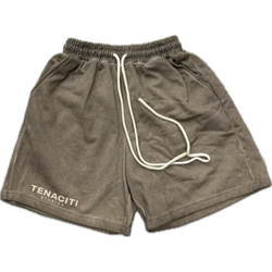 Tenaciti Logo Shorts "Beige"