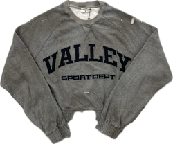 Vale Scrunched Crewneck Sweater