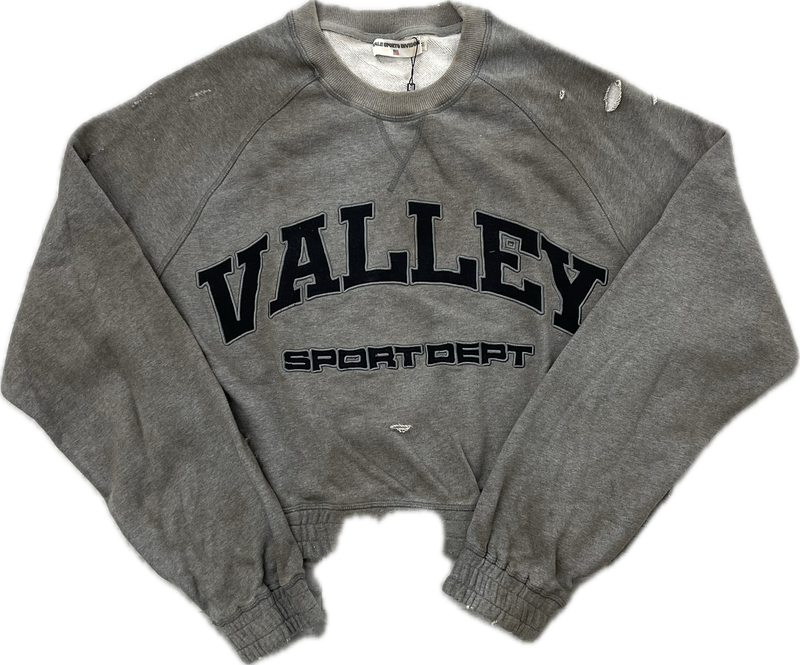 Vale Scrunched Crewneck Sweater