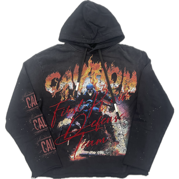 First Row Defense Team Hoodie "Black"