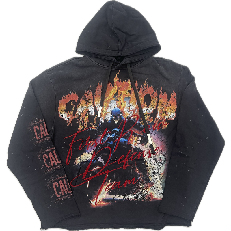 First Row Defense Team Hoodie "Black"