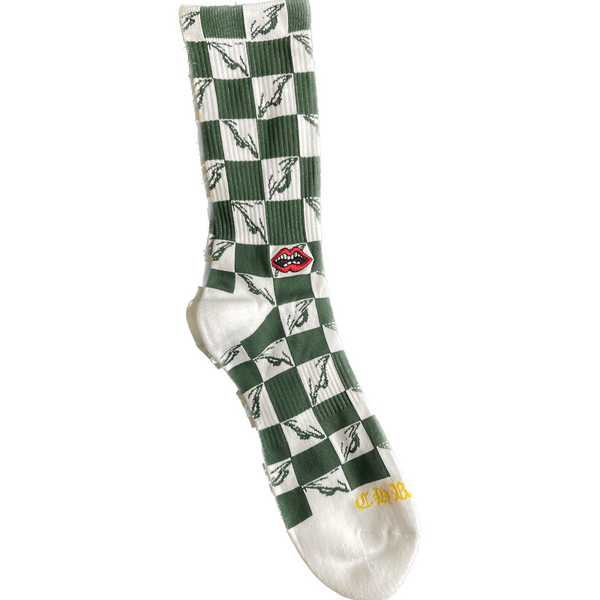 Chrome Hearts Matty Boy Socks "Green"