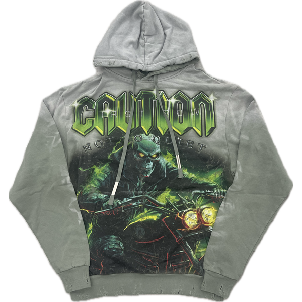First Row Not So Quiet Hoodie "Moss"