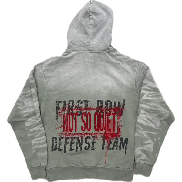 First Row Not So Quiet Hoodie "Moss"