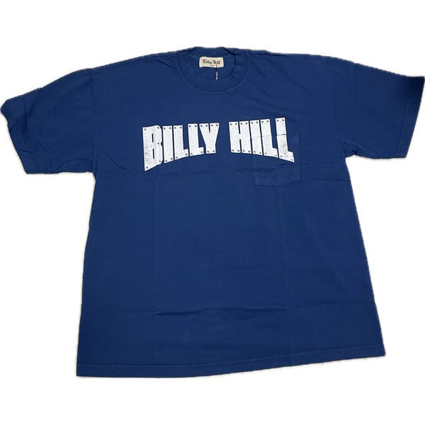 Warren Lotas Big Billy Pocket Tee "Navy"