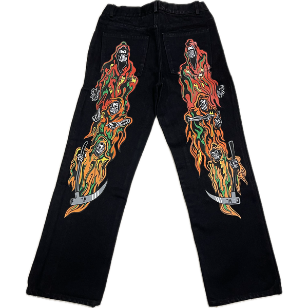 Warren Lotas Three Reapers Jeans "Halloween"