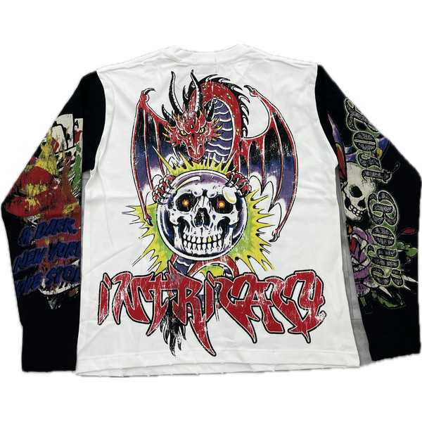 Lost Intricacy Ed Hardy L/S Tee "Cream"