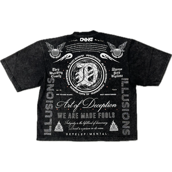 R3bel Denim Illusions Tee "Black"