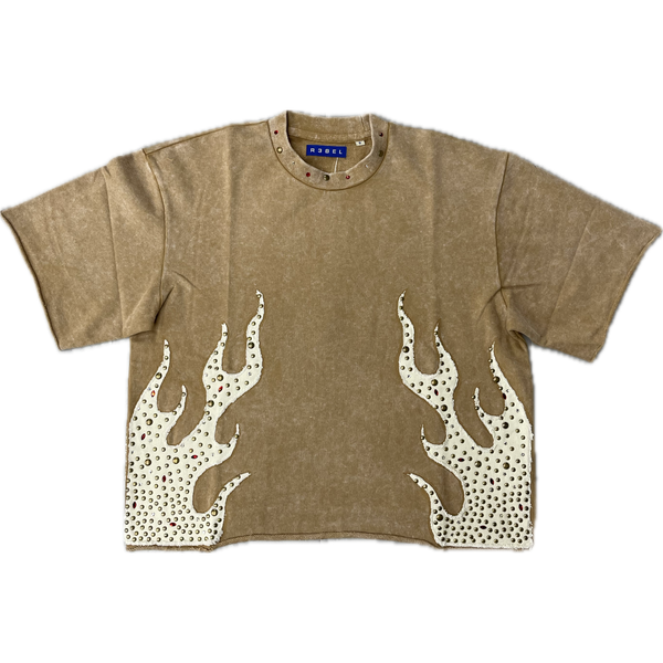 R3bel Denim Firefest Tee "Khaki"