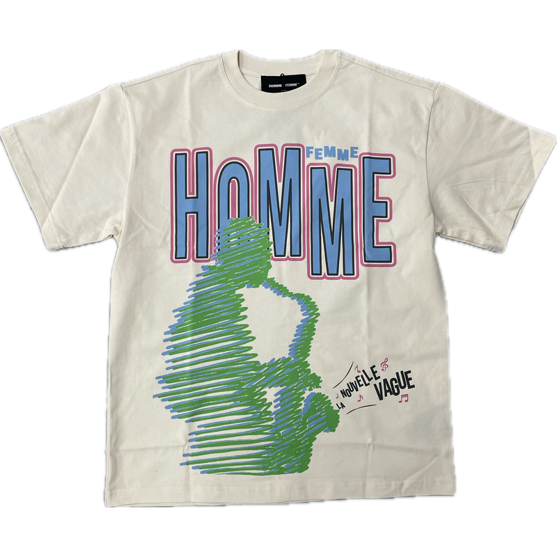 Homme Femme Nouvelle Vague Tee