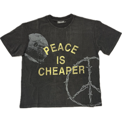 Boredom Kills Peace is Cheaper Tee "Black"