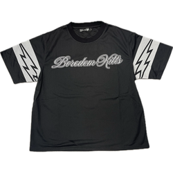 Boredom Kills Mesh Jersey Tee "Black"