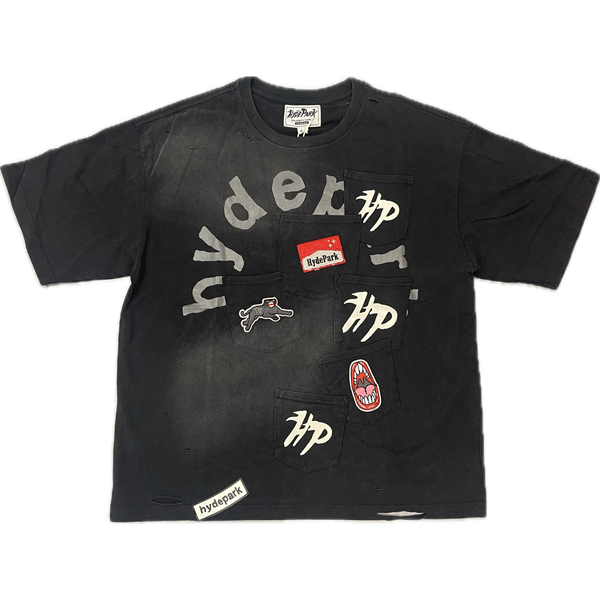 Hyde Park Pocket Everywhere Tee "Black"