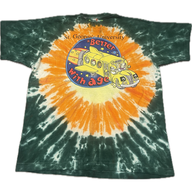 Better With Age Fizzle Tie Dye Tee