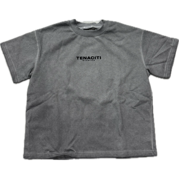Tenaciti Logo Tee "Washed Grey"